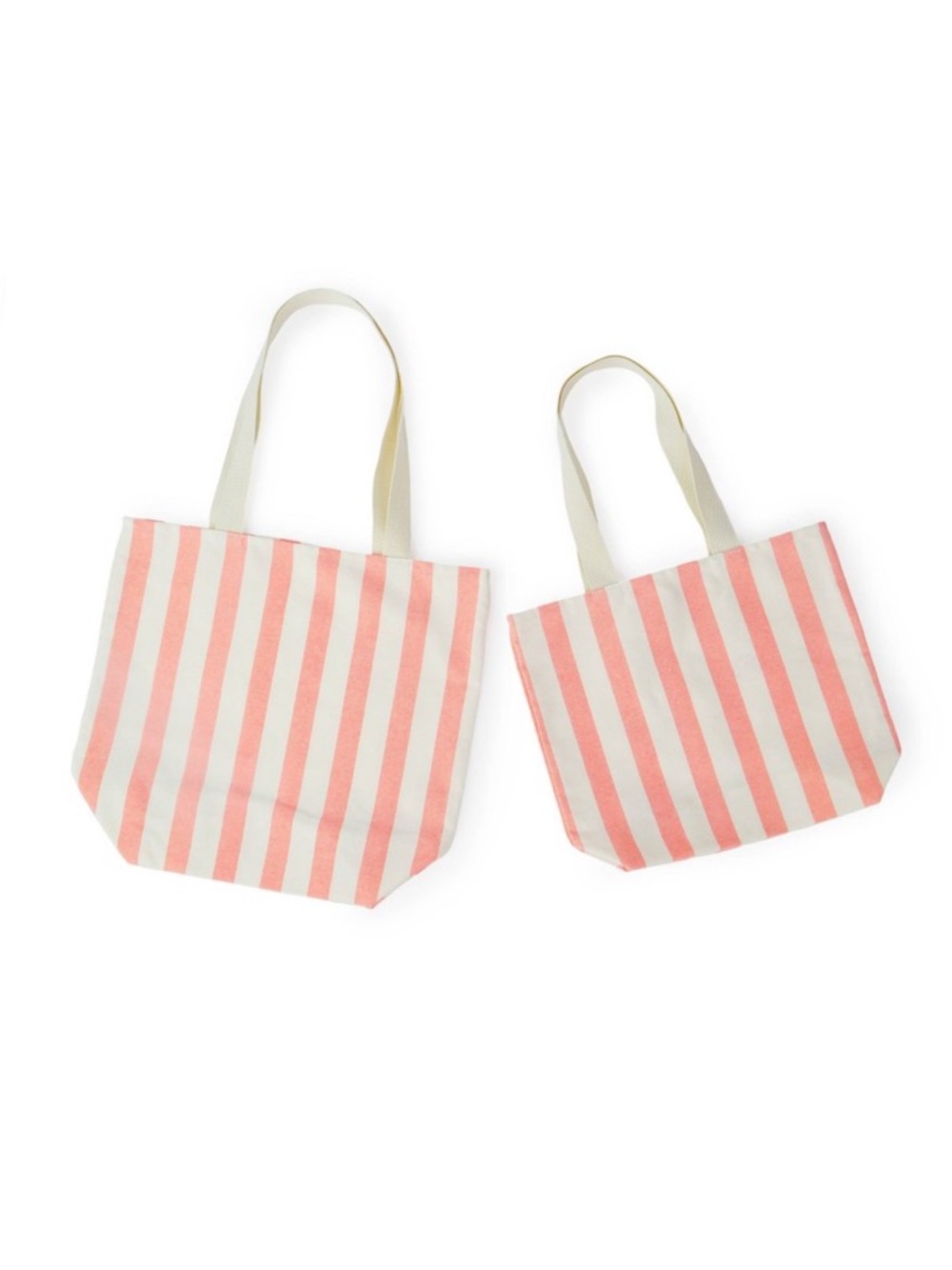 Mom and Me Canvas Totes Pink & Cream - Bullseye's Playground™, 2026